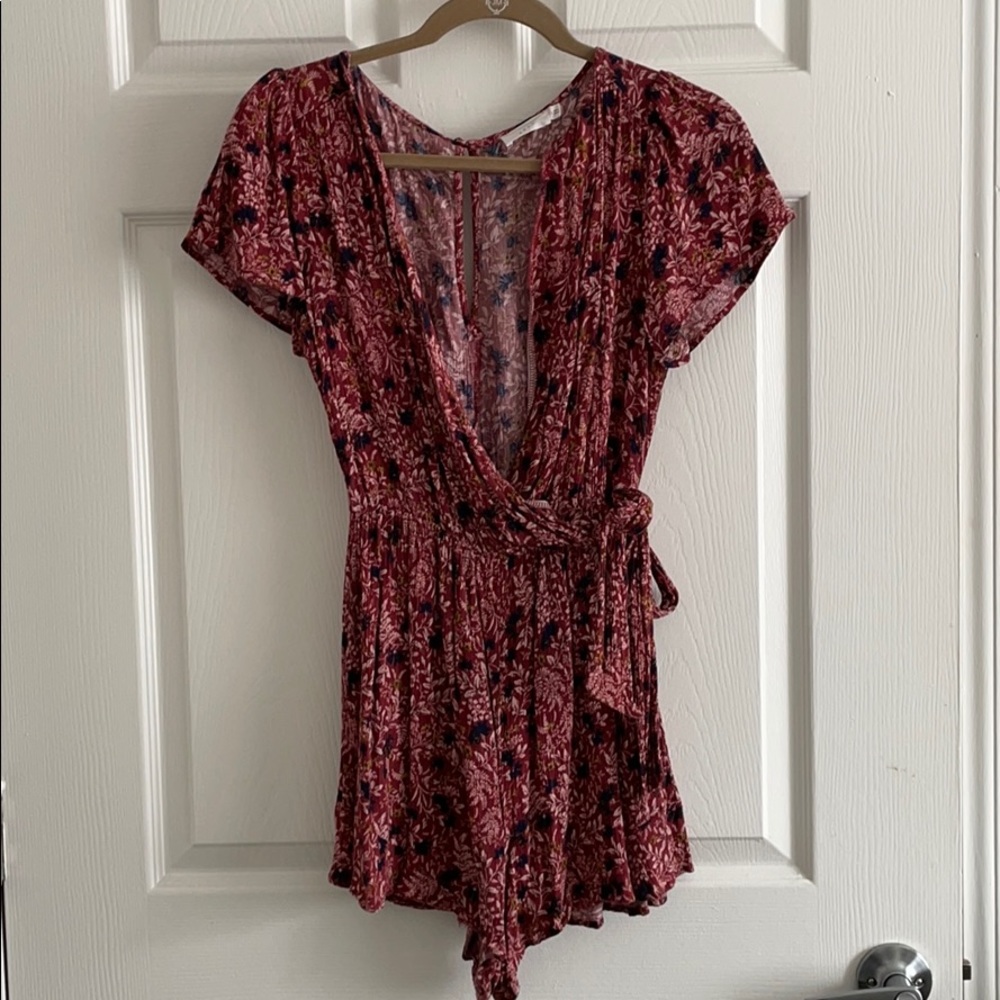 Floral romper